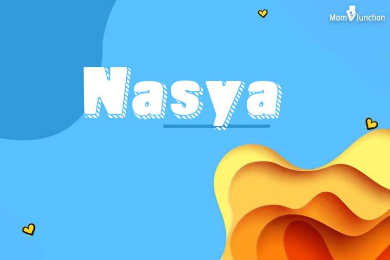 Nasya 3D Wallpaper