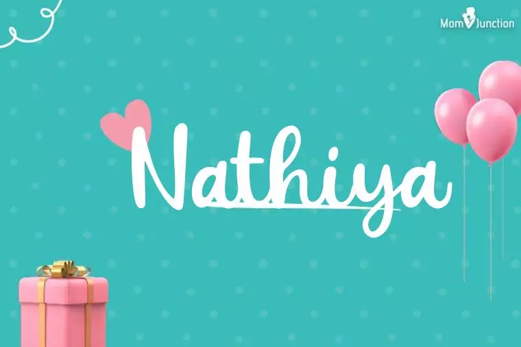 Nathiya Birthday Wallpaper