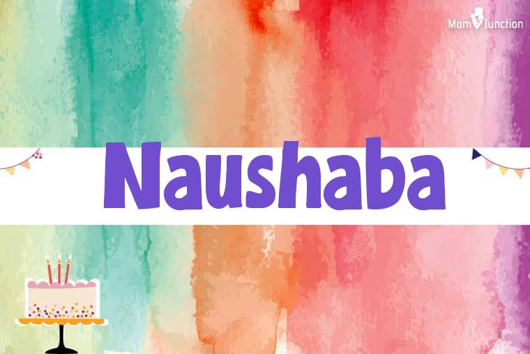 Naushaba Birthday Wallpaper