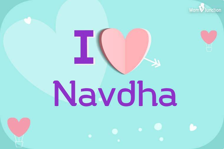I Love Navdha Wallpaper