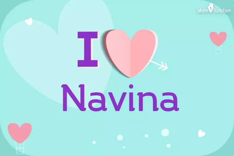 I Love Navina Wallpaper