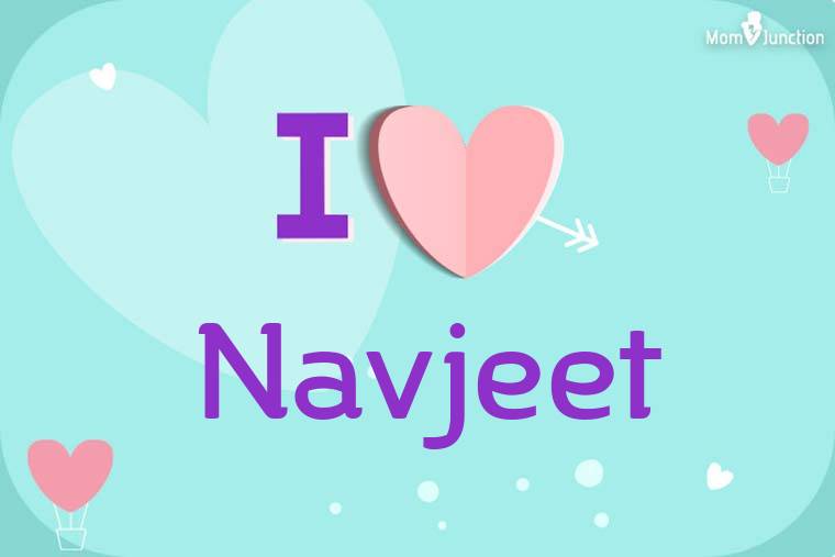 I Love Navjeet Wallpaper