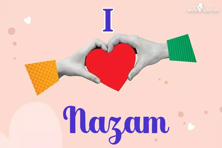 I Love Nazam Wallpaper