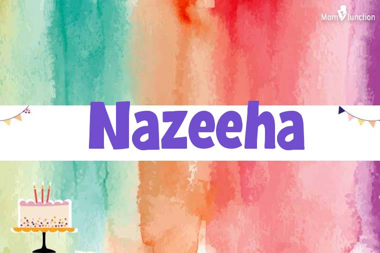 Nazeeha Birthday Wallpaper