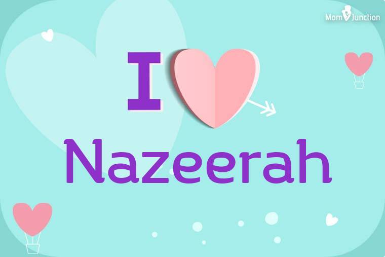 I Love Nazeerah Wallpaper