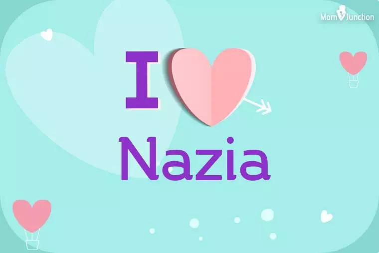 I Love Nazia Wallpaper