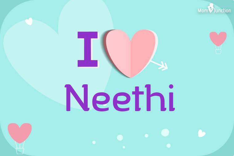 I Love Neethi Wallpaper