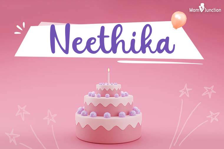 Neethika Birthday Wallpaper