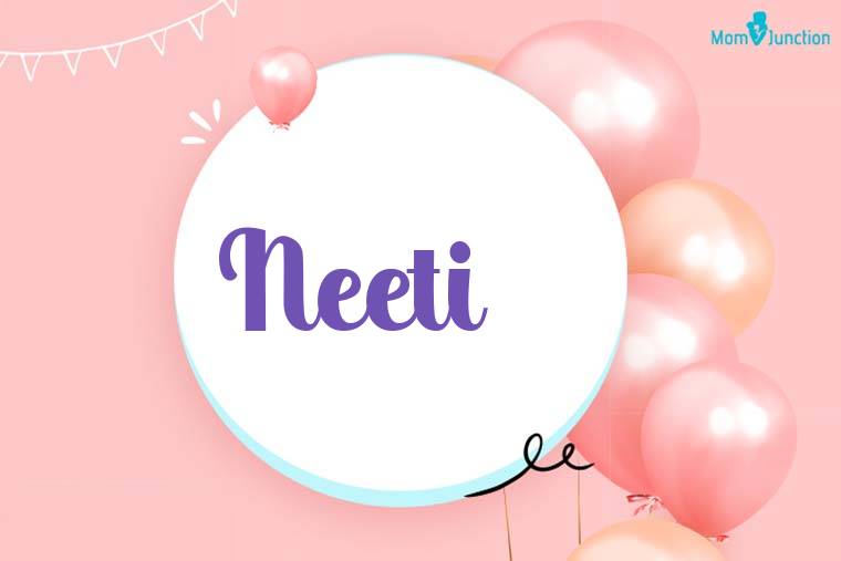 Neeti Birthday Wallpaper