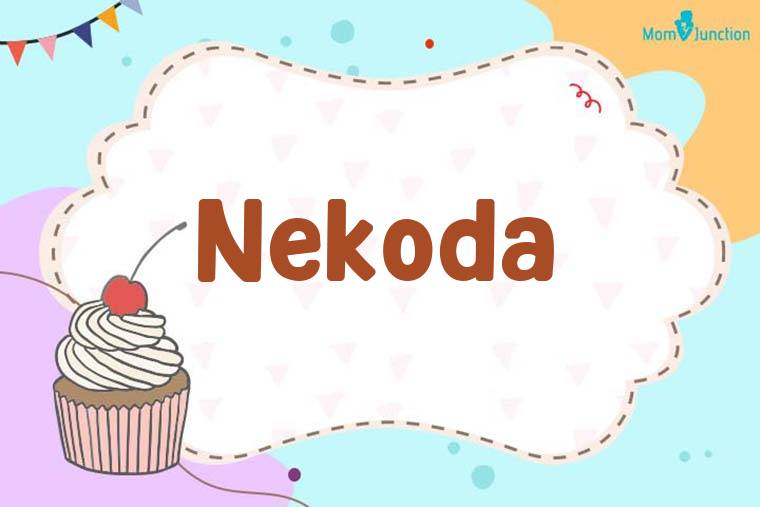 Nekoda Birthday Wallpaper