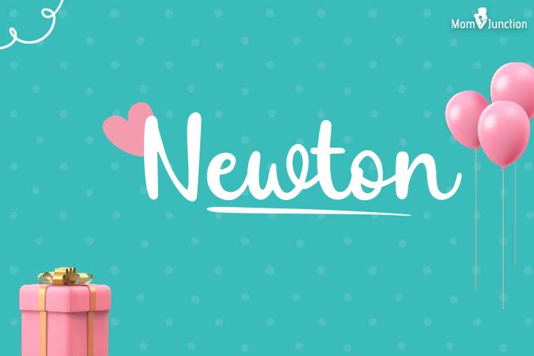 Newton Birthday Wallpaper