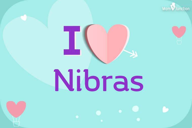 I Love Nibras Wallpaper