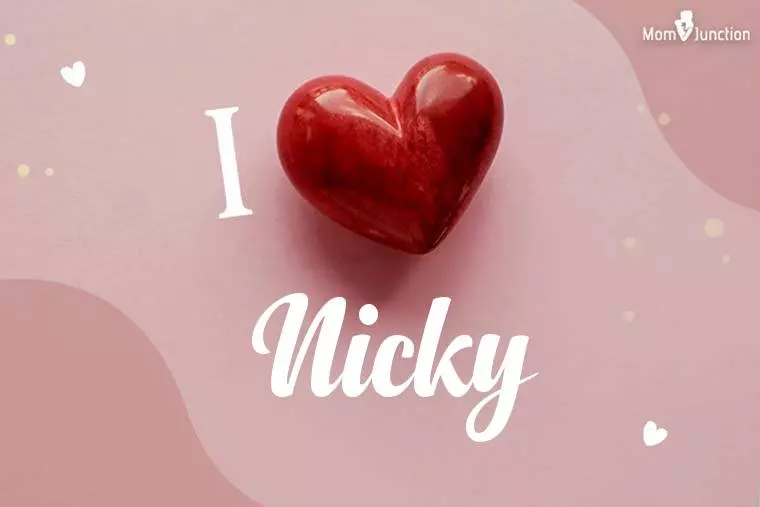 I Love Nicky Wallpaper