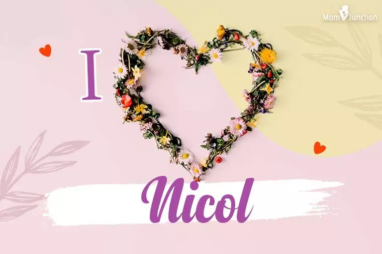 I Love Nicol Wallpaper