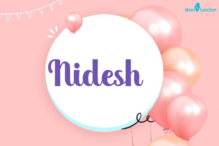 Nidesh Birthday Wallpaper