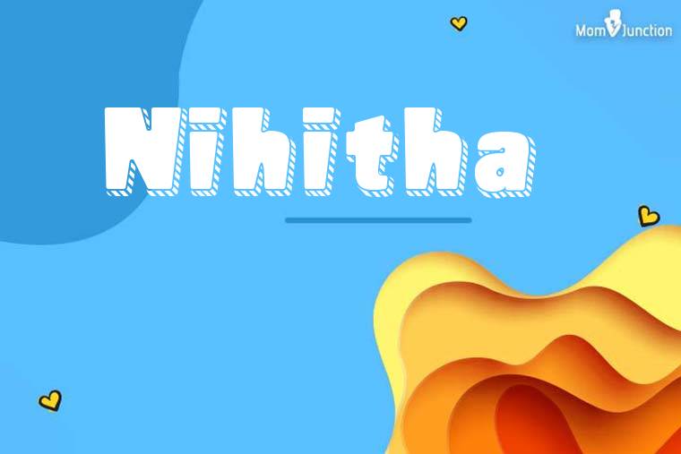 Nihitha 3D Wallpaper
