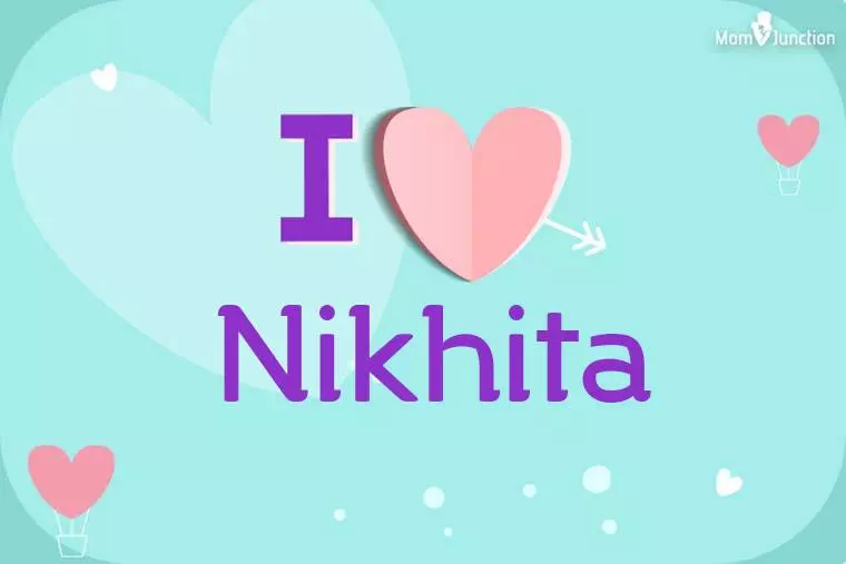 I Love Nikhita Wallpaper