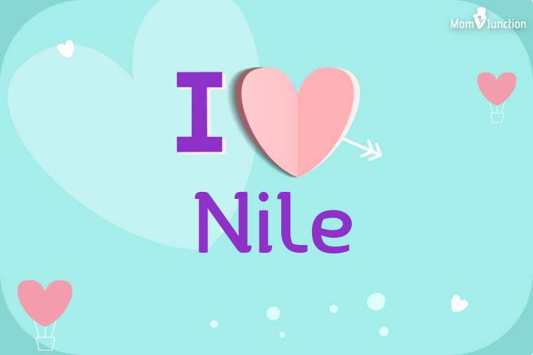 I Love Nile Wallpaper