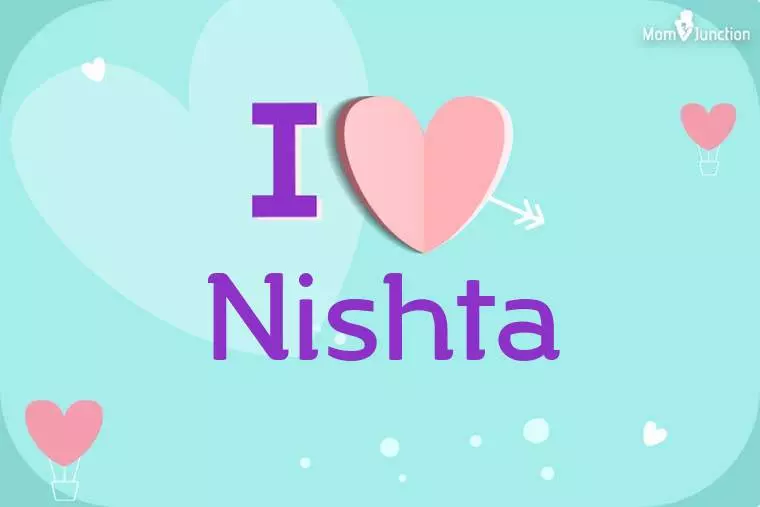 I Love Nishta Wallpaper