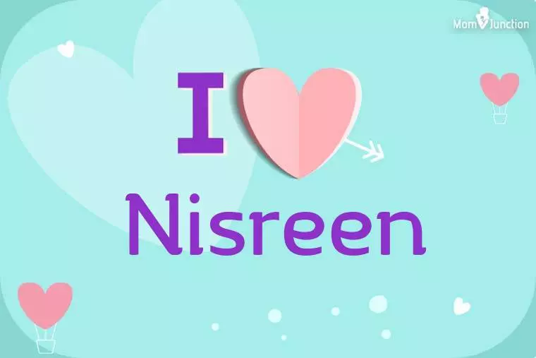 I Love Nisreen Wallpaper