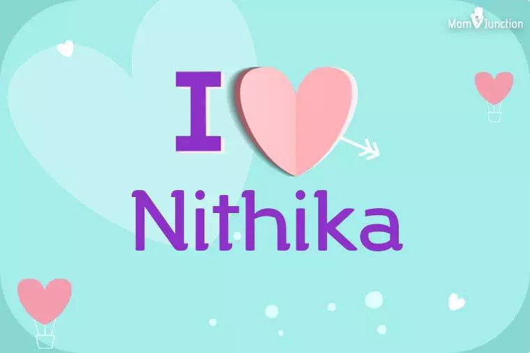 I Love Nithika Wallpaper