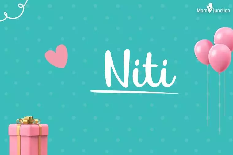 Niti Birthday Wallpaper