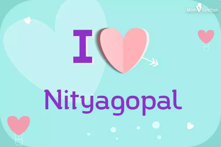 I Love Nityagopal Wallpaper