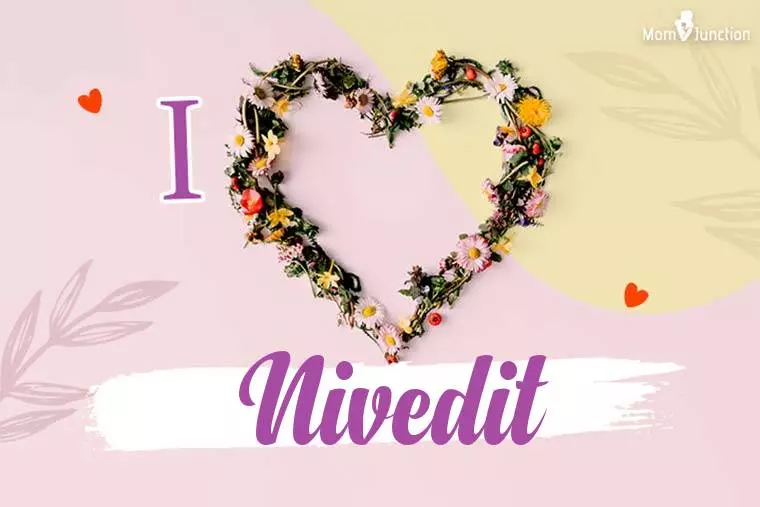 I Love Nivedit Wallpaper