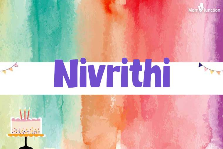 Nivrithi Birthday Wallpaper