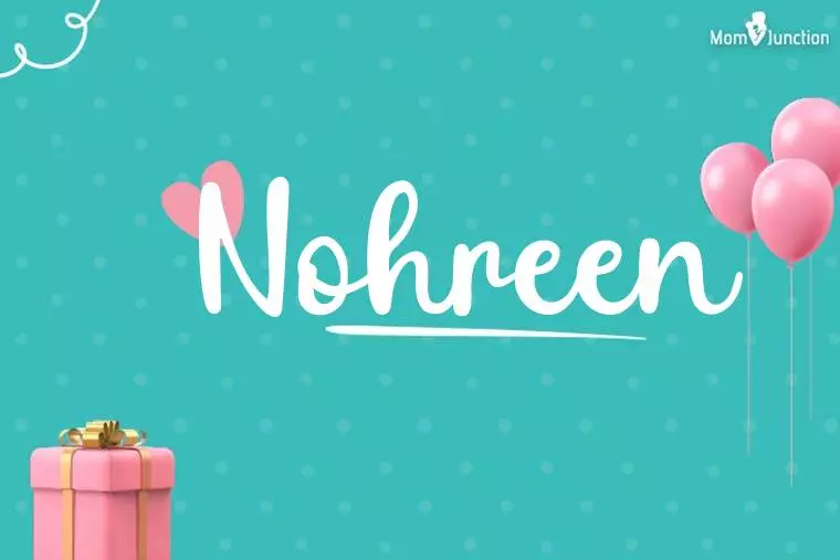 Nohreen Birthday Wallpaper