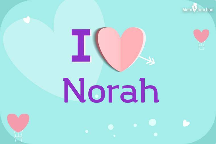 I Love Norah Wallpaper