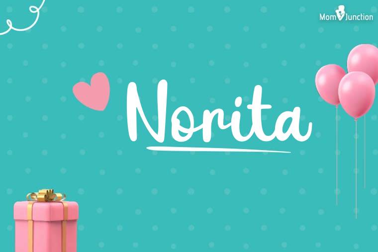 Norita Birthday Wallpaper