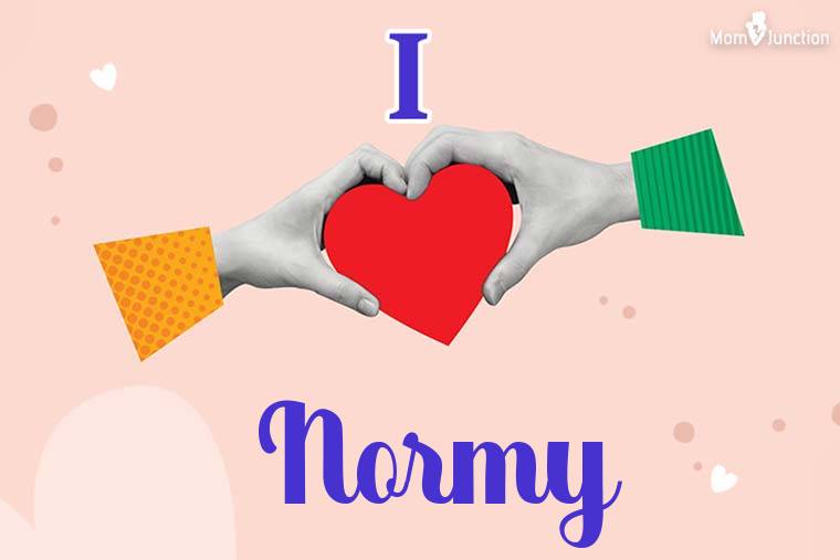 I Love Normy Wallpaper