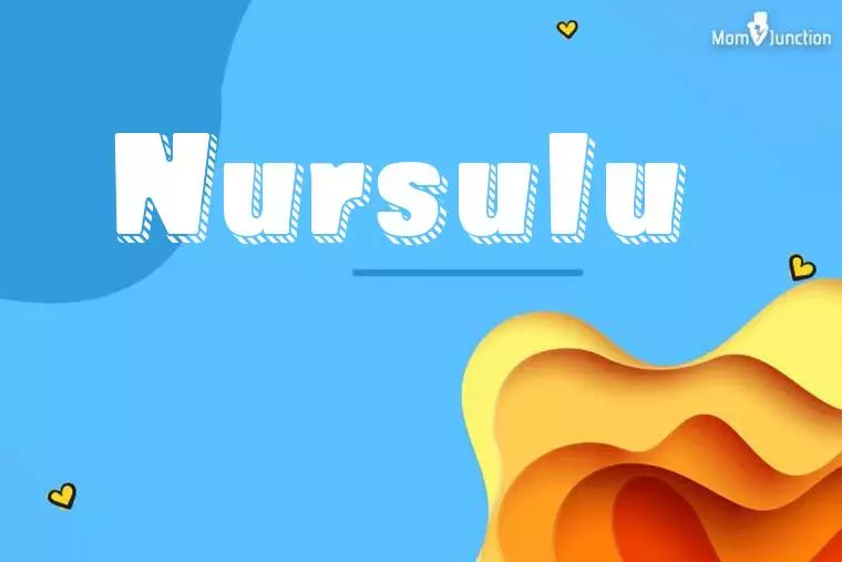 Nursulu 3D Wallpaper