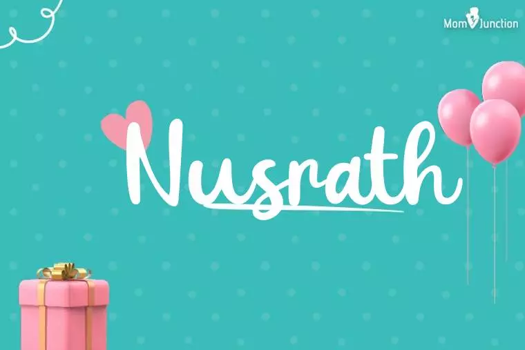 Nusrath Birthday Wallpaper