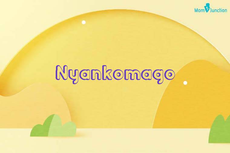 Nyankomago 3D Wallpaper
