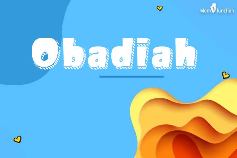 Obadiah 3D Wallpaper