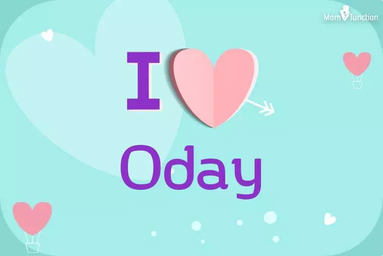 I Love Oday Wallpaper