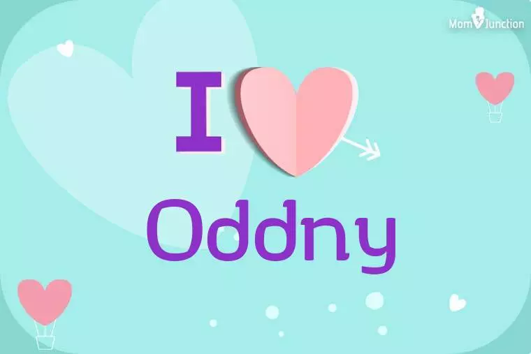 I Love Oddny Wallpaper