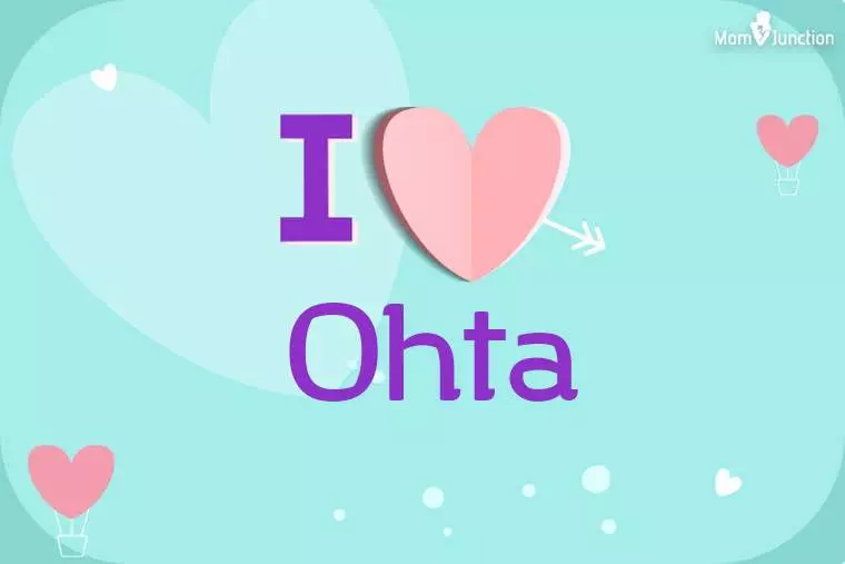 I Love Ohta Wallpaper