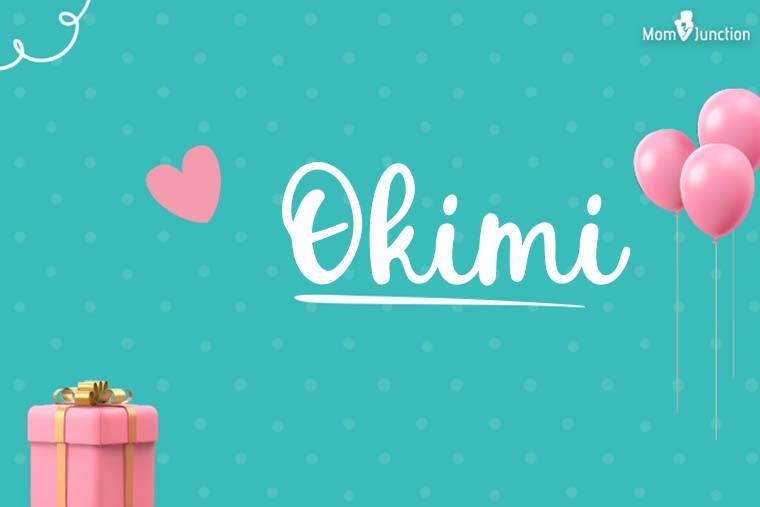 Okimi Birthday Wallpaper