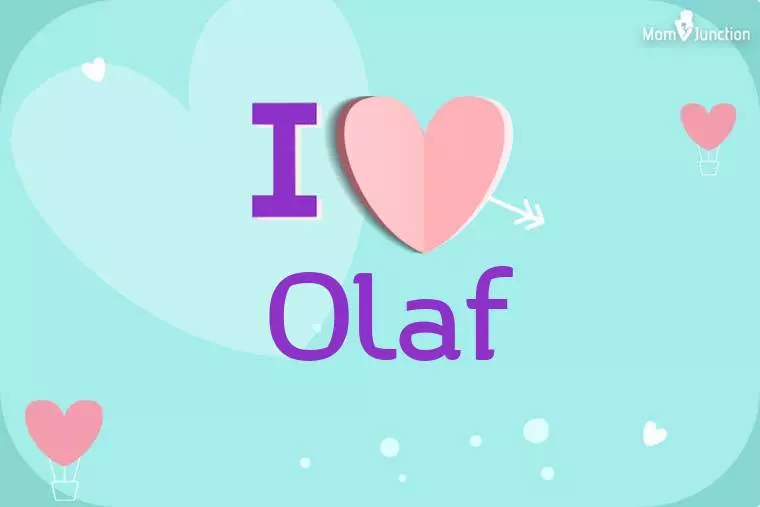 I Love Olaf Wallpaper