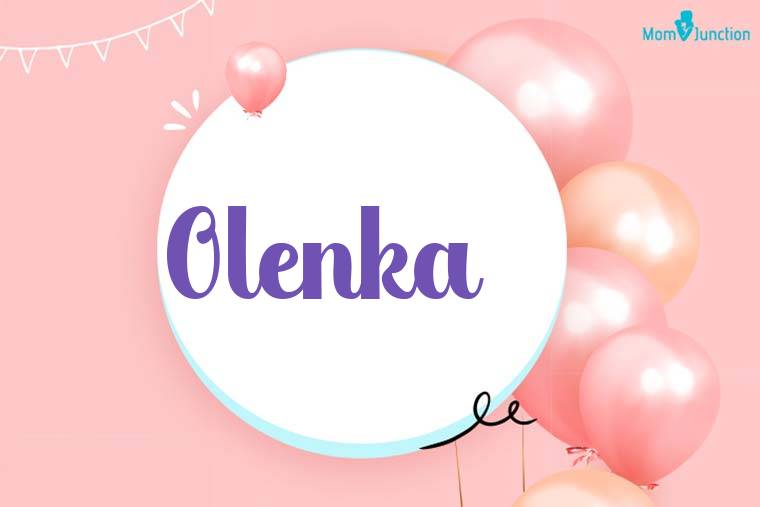 Olenka Birthday Wallpaper