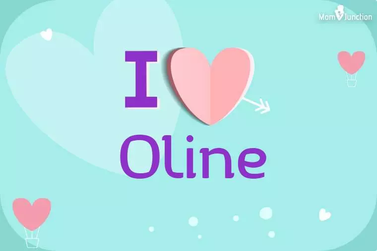 I Love Oline Wallpaper