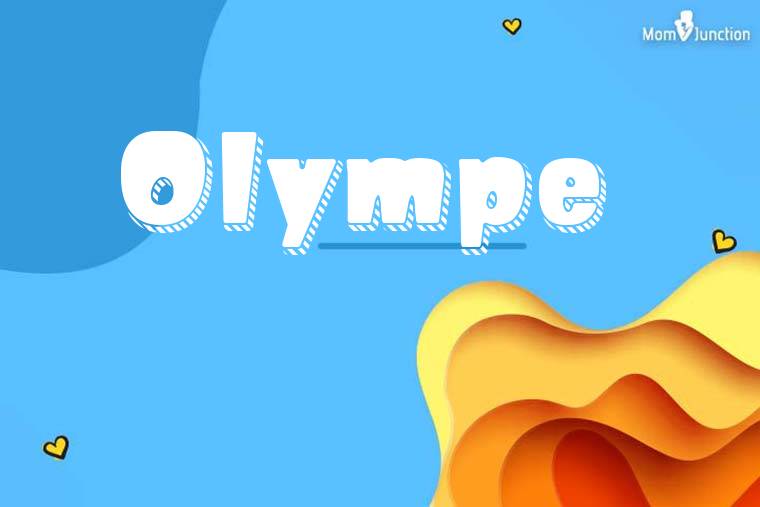 Olympe 3D Wallpaper