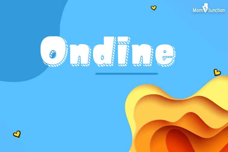Ondine 3D Wallpaper