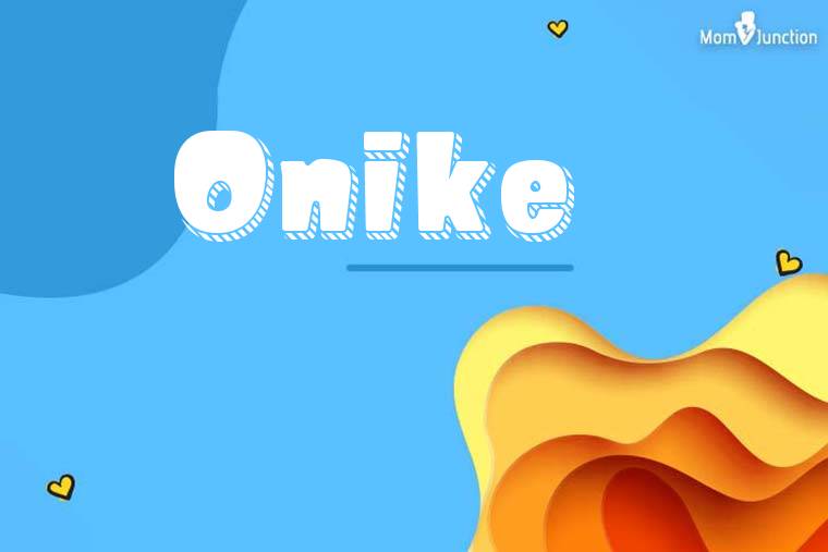 Onike 3D Wallpaper