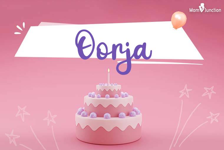 Oorja Birthday Wallpaper