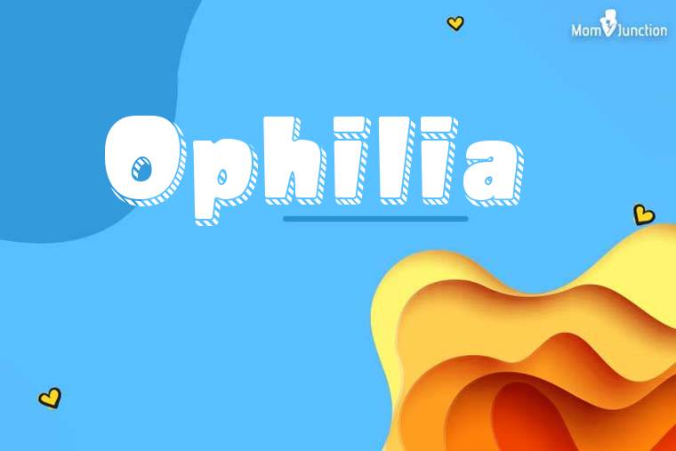 Ophilia 3D Wallpaper