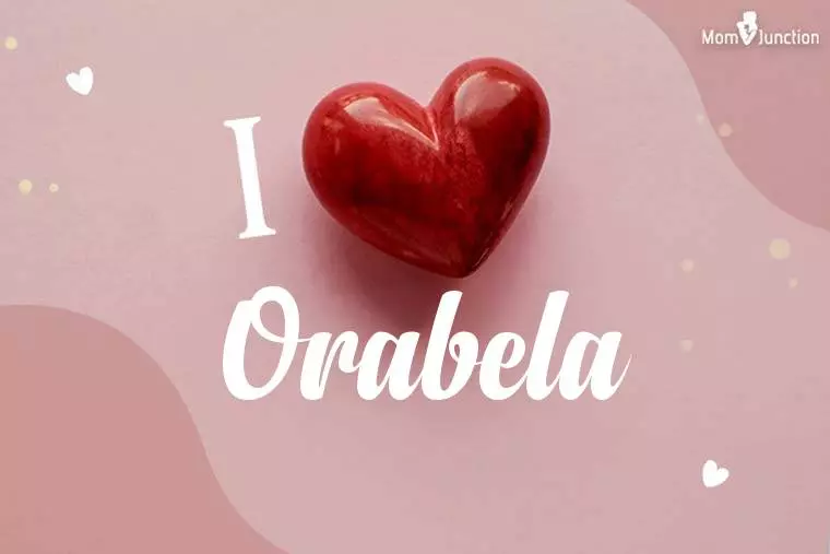 I Love Orabela Wallpaper